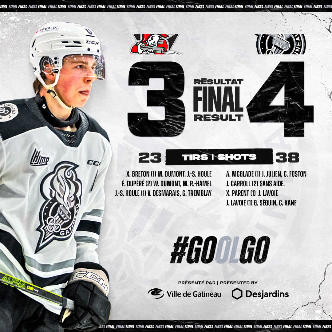 OlympiquesGAT's tweet photo. Deuxième victoire en 24 heures pour vos Olympiques!

A second win in 24 hours for your Olympiques!

#goOLgo♠️ https://t.co/DAxci3xOq1