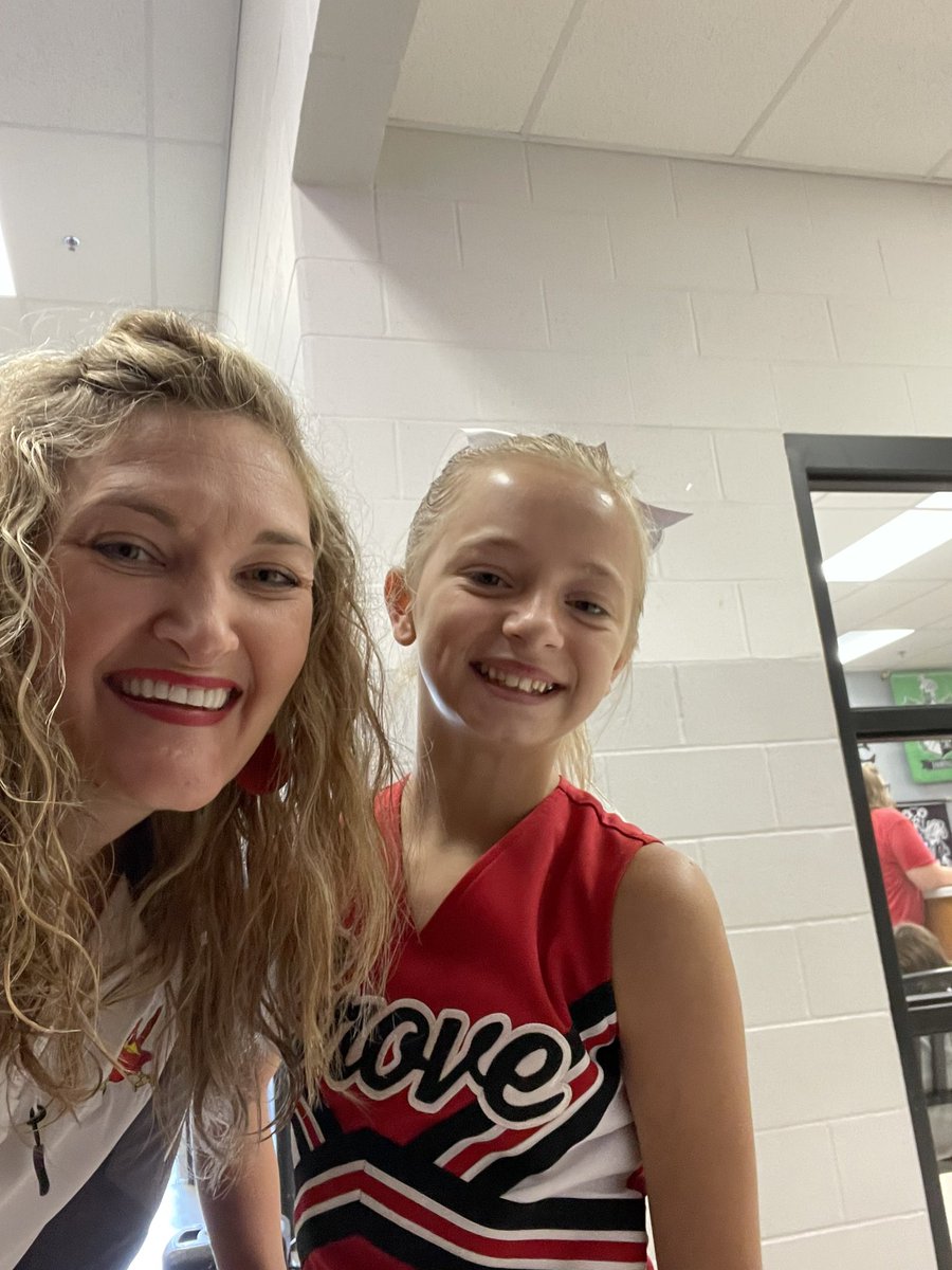 Selfies with the principal on Ridgy Red Friday!  Love my Ridgerunners!  #blessedprincipal #groveupper #ridgerunnernation #selfieswiththeprincipal #familyconnections
