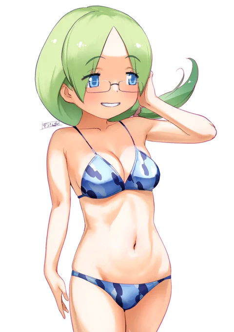 #けものフレンズ水着ミライさん 