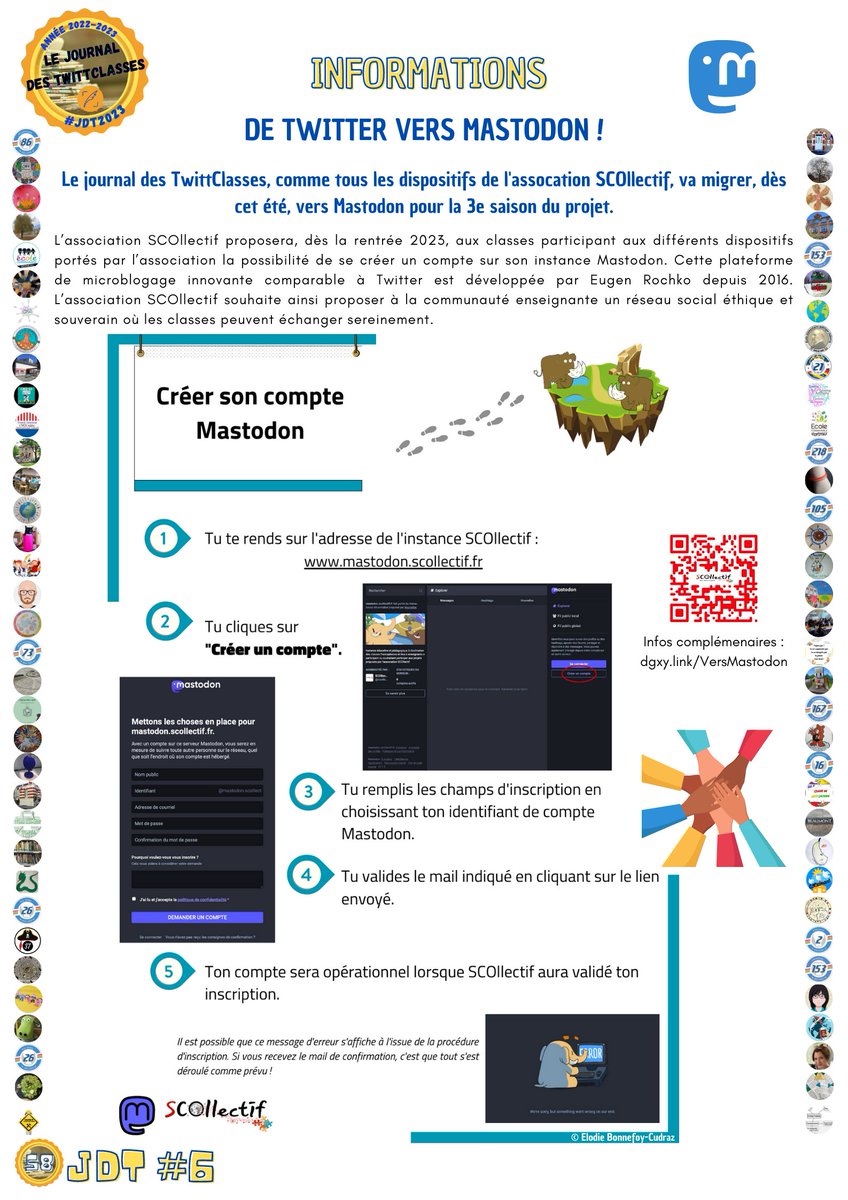 Le Journal et la Radio des TwittClasses tweet media