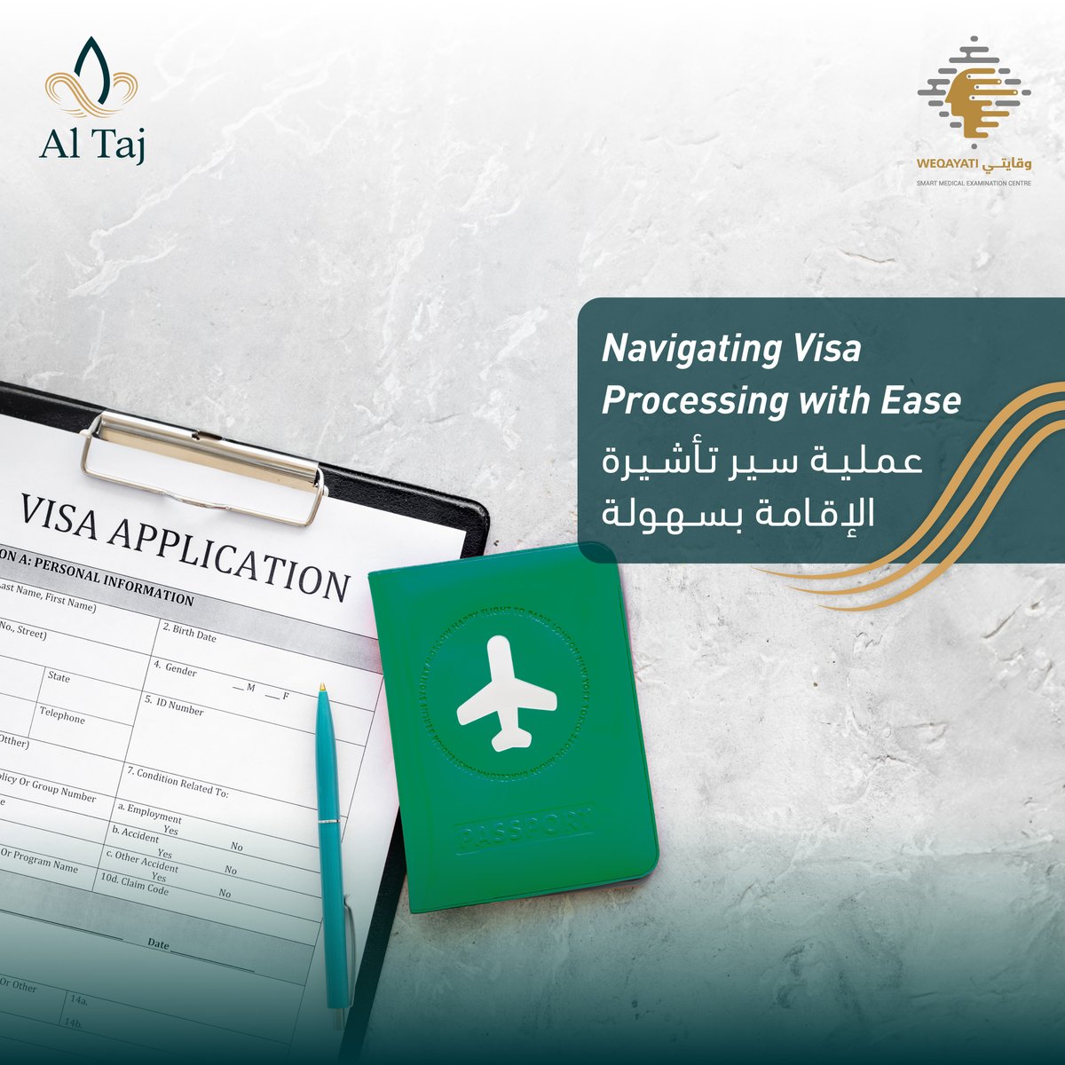 AlTajCentre's tweet image. #SmoothVisaProcessing #AdventureAwaits #Altajcentre #altaj #visamedical #visauae