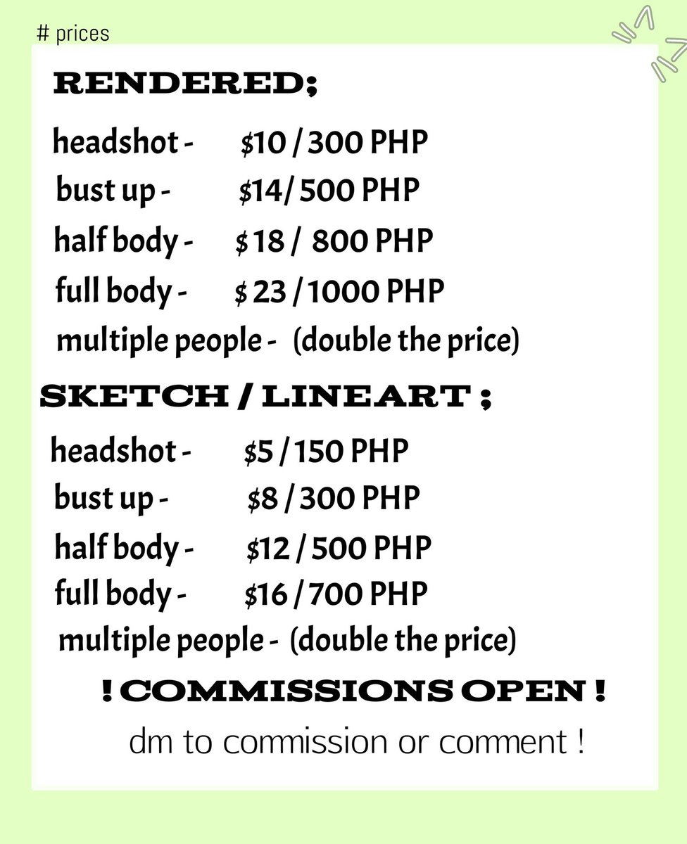 melamel_3's tweet image. Emergency comms⚠️ im saving up for a new phone or money to fix it since my recent one just broke and i badly need it for everyday use and to contact my fam whenever i go out jdjhdjd🥲🥲 (using my ipad rn) please boost!
#emergencycommissions #openforcomms #artcommission #b00st