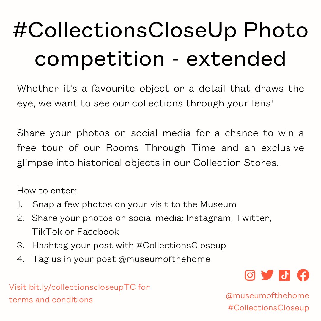 MuseumoftheHome's tweet photo. This #WorldPhotoDay, snap a photo of your favourite details at the Museum for a chance to win a behind-the-scenes glimpse of our collections! 

Share and tag @MuseumoftheHome with #CollectionsCloseUp

Closes 12pm, Wednesday 30 August 

📷Competition T&amp;Cs: https://t.co/Akxom6ri9Z https://t.co/1gw7ud2AS2