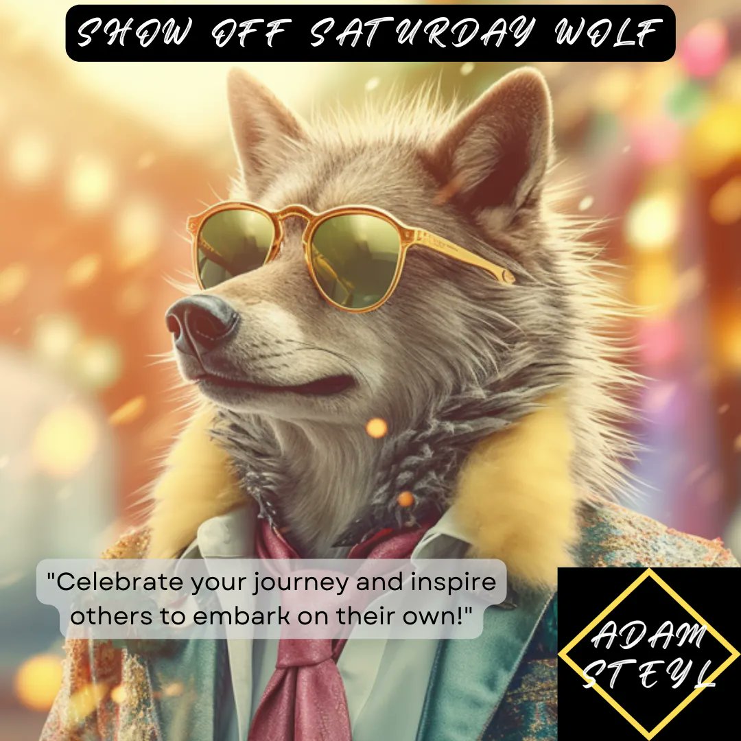 Take pride in your progress with #showoffsaturdaywolf! 🐺👏 What were your achievements this week? Share with us! #saturdayshare #celebrateprogress #SaturdayMorning #SaturdayMood #Saturday #SaturdayMotivation #SaturdayVibes