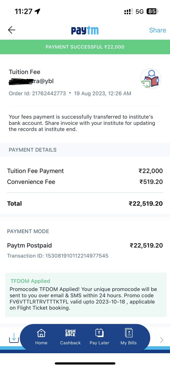 Baral_Sahab's tweet photo. @Paytmcare @paytmbankcare @PaytmBank @vijayshekhar  hi paytm team I mistakenly send money to some other user, through paytm postpaid, i am try to contact them and already talk to paytm customer care but there is no help. They speak very rudely and do not take my concern seriously https://t.co/NvqVb8KNCy