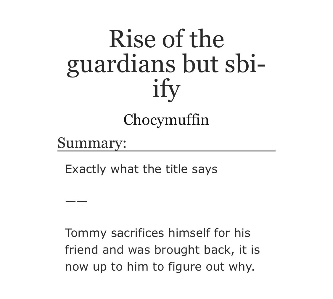 ChocyMuffin4's tweet photo. I tried my hand a writing for the angst prompt @SBIBingo #tommyinnit #technoblade #Philza #wilbursoot 

If y’all would like to read :)
https://t.co/Jm6GV1AgeM https://t.co/fWzpKBSlrV