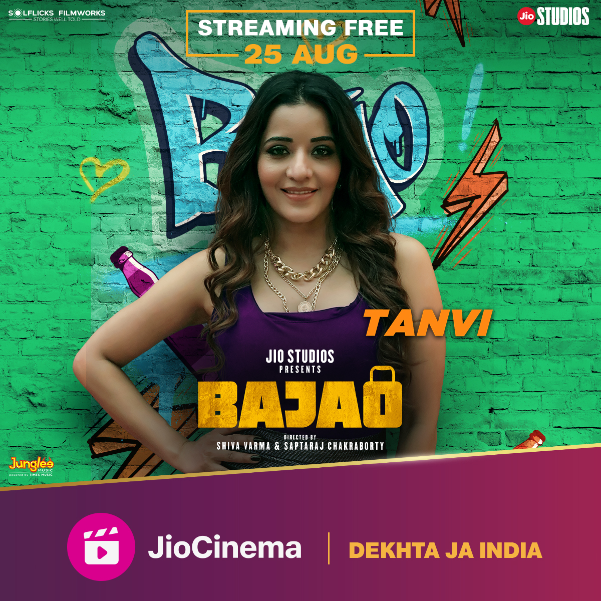 Jio Studios (@jiostudios) on Twitter photo Thodi teekhi, thodi meethi, iski entry par har koi maare seeti ๐ซถ
#BajaoOnJioCinema, streaming free from 25 Aug onwards
#TanujVirwani <a href="/issahilkhattar/">Sahil Khattar</a> <a href="/sahilwalavaid/">Sahil Vaid</a> <a href="/raftaarmusic/">RAFTAAR</a> <a href="/adinathkothare/">Adinath Kothare</a> #MahiraSharma #RajeshSharma #NitishPandey #IndreshMalik <a href="/pragyasamar/">pragya singh</a> <a href="/solflicks/">Solflicks</a> Thodi teekhi, thodi meethi, iski entry par har koi maare seeti ๐ซถ
#BajaoOnJioCinema, streaming free from 25 Aug onwards
#TanujVirwani <a href="/issahilkhattar/">Sahil Khattar</a> <a href="/sahilwalavaid/">Sahil Vaid</a> <a href="/raftaarmusic/">RAFTAAR</a> <a href="/adinathkothare/">Adinath Kothare</a> #MahiraSharma #RajeshSharma #NitishPandey #IndreshMalik <a href="/pragyasamar/">pragya singh</a> <a href="/solflicks/">Solflicks</a>