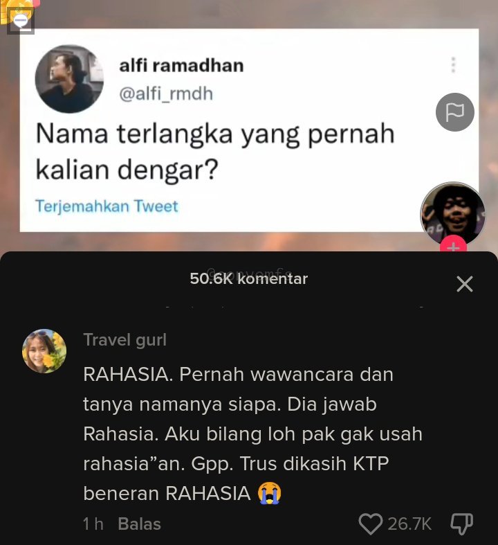 KUMPULAN NAMA UNIK ORANG INDONESIA

a thread