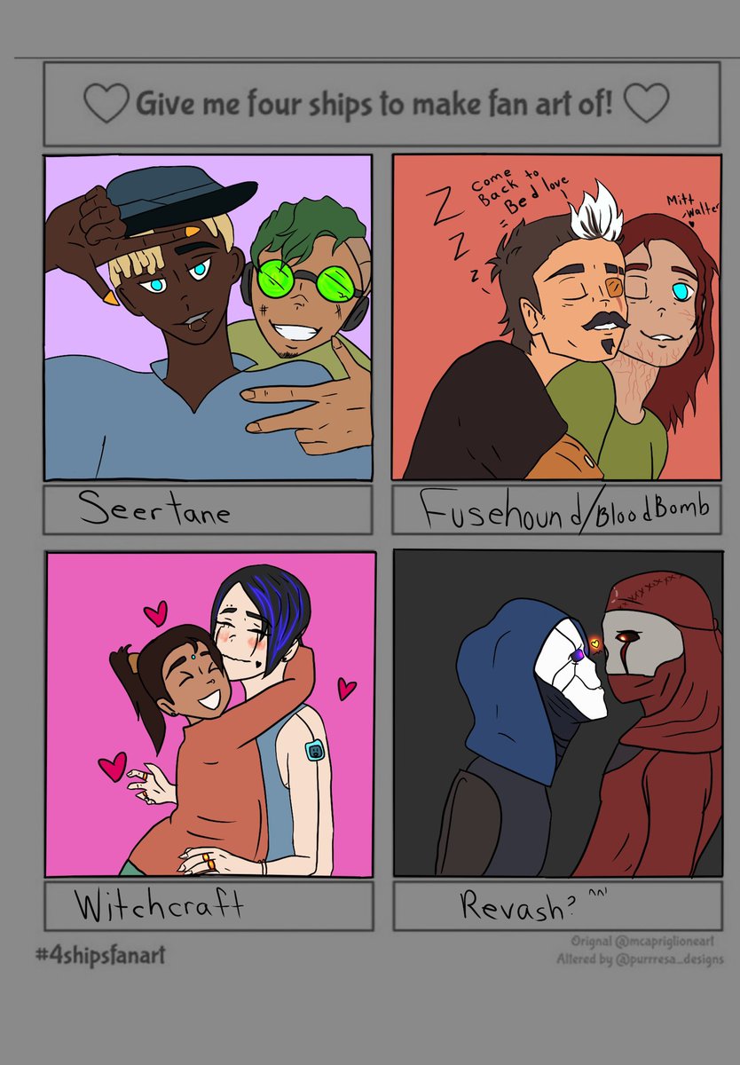 miraithhound3's tweet photo. First round!!
I’m already working on the next batch!
#seertane #fusehound #bloodbomb #witchcraft #revash #ApexLegends https://t.co/tDs6z7ySps