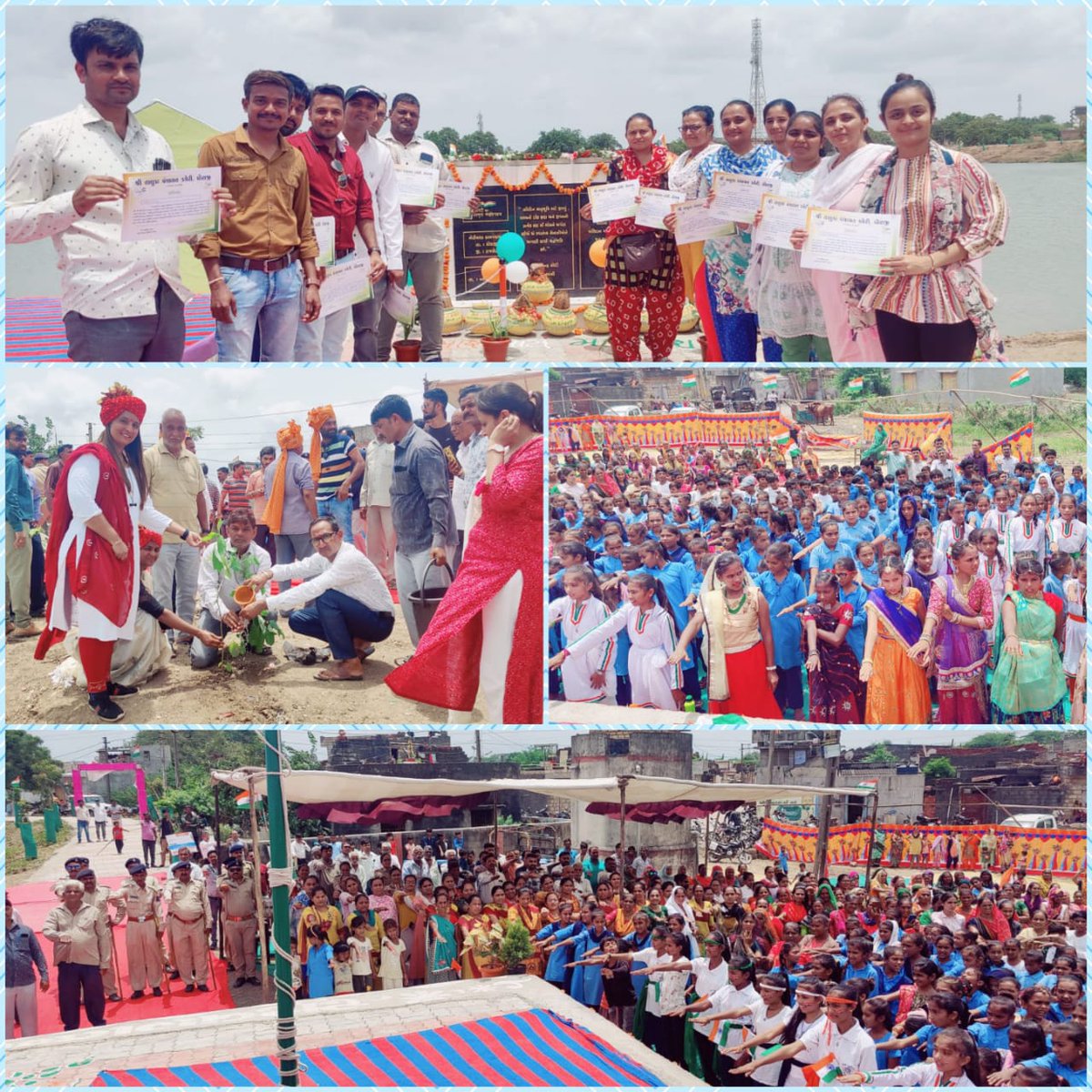 District Panchayat Rajkot (@ddorajkot1) on Twitter photo રાજકોટ જિલ્લાના ધોરાજી તાલુકામાં તા.૧૮-૦૮-૨૦૨૩ ના રોજ #MeriMatiMeraDeshઅંતર્ગત નો તાલુકા કક્ષાનો કાર્યક્રમ અમૃત સરોવર મોટી મારડ ખાતે પદાધિકારીશ્રીઓની હાજરીમાં ઉમંગ અને ઉત્સાહ થી ઉજવણી કરવામાં આવી. #VeeronKaVandan
<a href="/PMOIndia/">PMO India</a>
<a href="/CMOGuj/">CMO Gujarat</a>
<a href="/sanghaviharsh/">Harsh Sanghavi</a>
<a href="/RaghavjiPatel/">Raghavji Patel</a>
<a href="/monakhandhar/">Mona Khandhar IAS</a> રાજકોટ જિલ્લાના ધોરાજી તાલુકામાં તા.૧૮-૦૮-૨૦૨૩ ના રોજ #MeriMatiMeraDeshઅંતર્ગત નો તાલુકા કક્ષાનો કાર્યક્રમ અમૃત સરોવર મોટી મારડ ખાતે પદાધિકારીશ્રીઓની હાજરીમાં ઉમંગ અને ઉત્સાહ થી ઉજવણી કરવામાં આવી. #VeeronKaVandan
<a href="/PMOIndia/">PMO India</a>
<a href="/CMOGuj/">CMO Gujarat</a>
<a href="/sanghaviharsh/">Harsh Sanghavi</a>
<a href="/RaghavjiPatel/">Raghavji Patel</a>
<a href="/monakhandhar/">Mona Khandhar IAS</a>