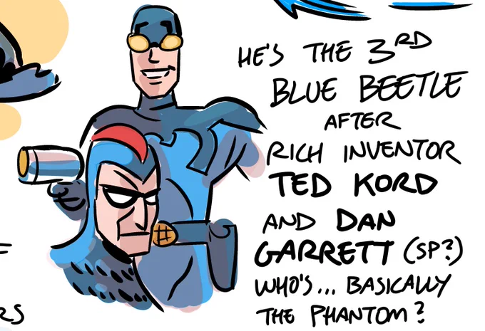 Everything I can remember about Blue Beetle III without looking it up (details) 