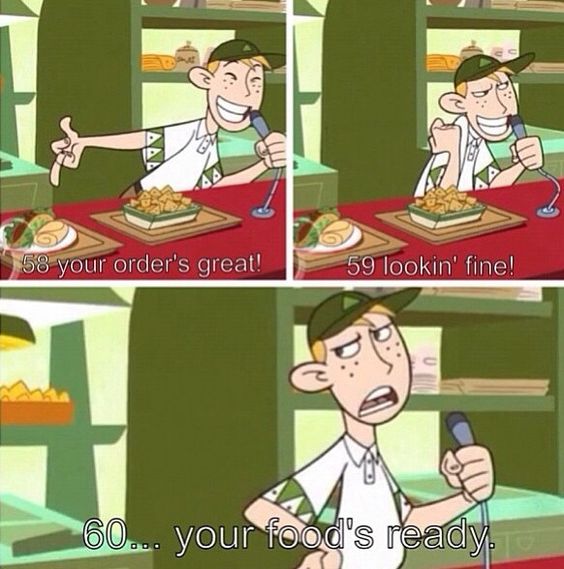 He's not gonna always have one...