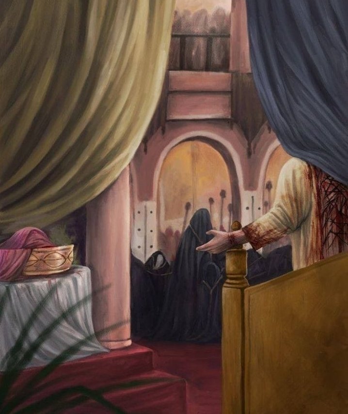 السَّلاَمُ عَلَيْكِ يَا أُمَّ المَصائبِ يَا زَيْنَبُ...💔
#کاروان_کربلا_درِشام 
#آل_محمدؐ_دربار_یزید