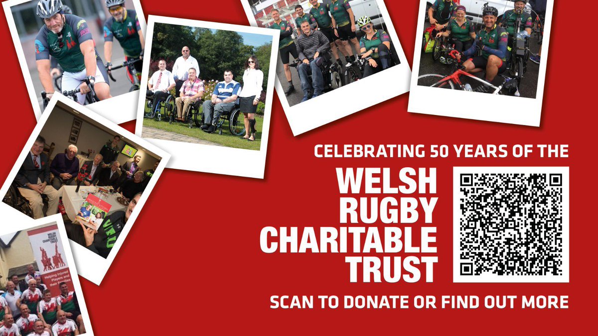 If you are heading to <a href="/principalitysta/">Principality Stadium</a> <a href="/WelshRugbyUnion/">Welsh Rugby Union 🏴󠁧󠁢󠁷󠁬󠁳󠁿</a> plz consider making a donation via justgiving.com/wrct 
or scan QR code please 🙏🏽 
#WALvSA #Rugby