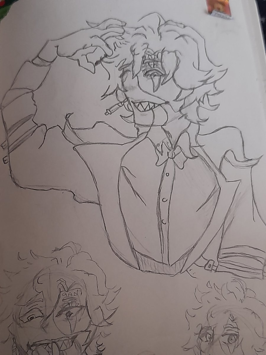 deathly707's tweet photo. EAT MY UGLY DOTTORE SKETCHES BAHAHAH #dottore https://t.co/F6nzv50tzj
