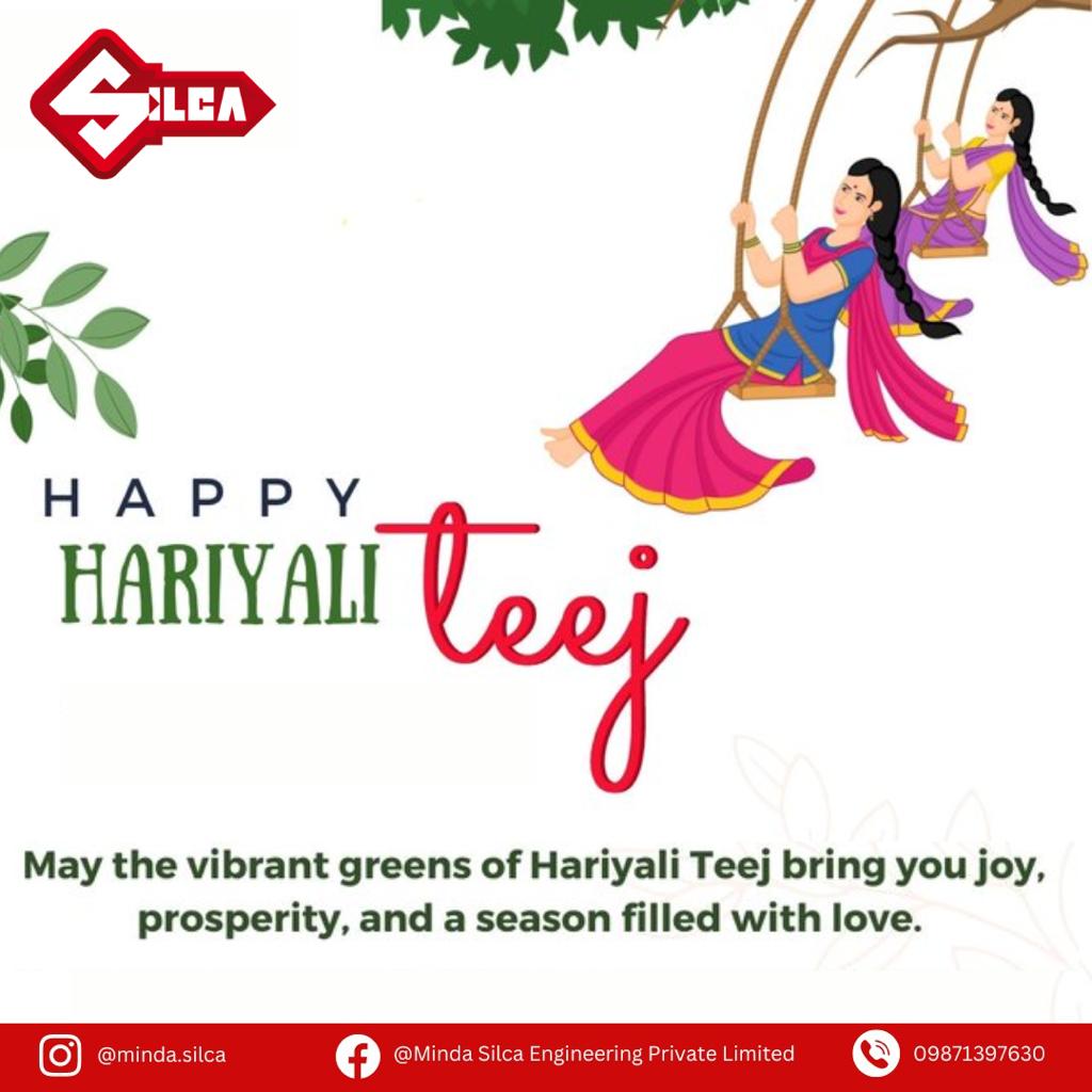 Minda Silca warmly wishes you all a Happy Hariyali Teej