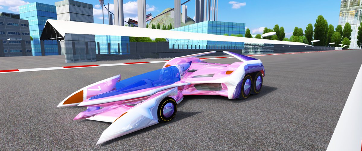 HEERO_YUY_0's tweet photo. 12. EXPERION Z/A-8(テストを兼ねたアップです)
Discordよりどうぞ。機能拡張版は、今後作成+Patreon御礼版として改めて。
※AIトラフィック用目的の為、コクピット/ディスプレイ周りは非実装です。
#AssettoCorsa, #CYBERFORMULA, #サイバーフォーミュラ, #EXPERION, #b3d https://t.co/o6TxE6n0qD