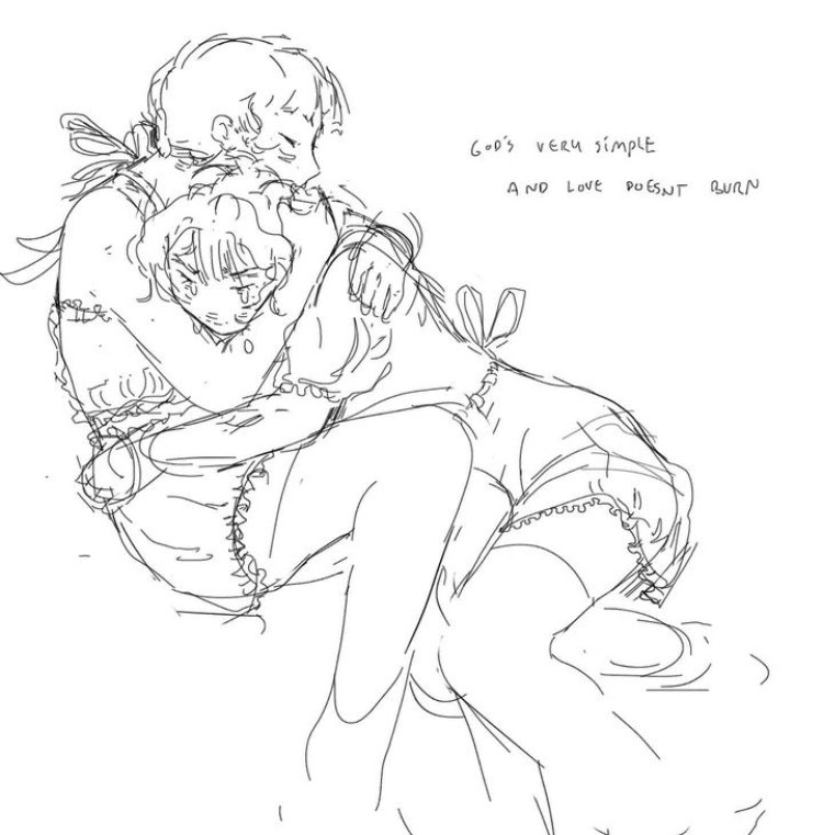 or they make me too sad to finish drawing 