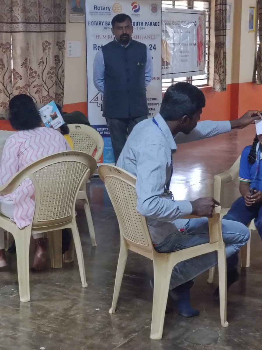 ParadeRotary's tweet image. Eye camp happening in full swing at swamy Vivekananda school Jigani
By Rotary Bangalore South parade