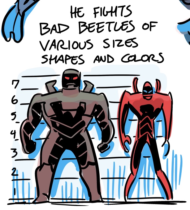 Everything I can remember about Blue Beetle III without looking it up (details) 