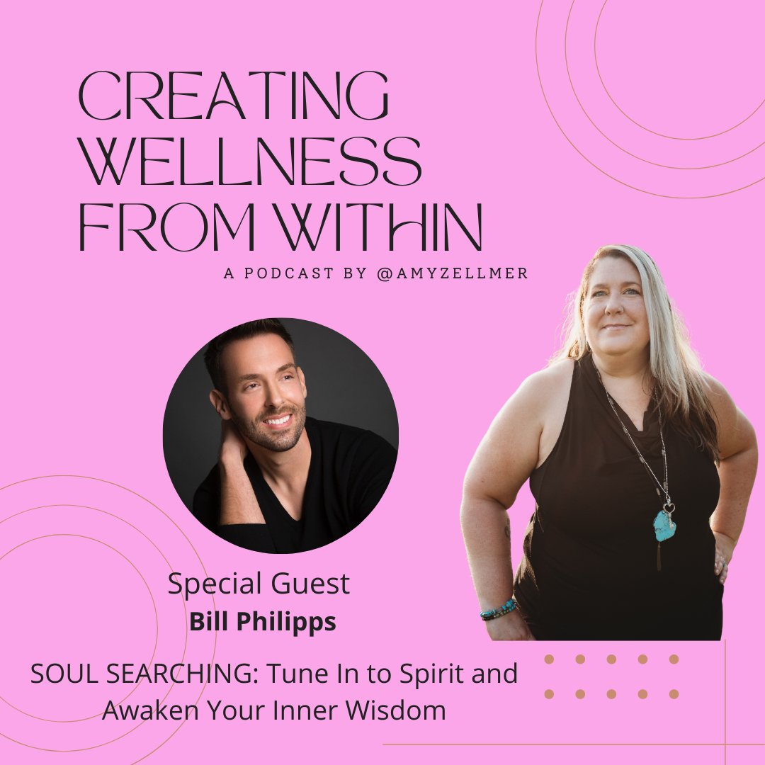 Listen in as CREATING WELLNESS FROM WITHIN podcast host @amyzellmer of @MNYogaLifeMag talks with author @MediumBillPhili about his his book SOUL SEARCHING. podcasts.apple.com/us/podcast/cre…