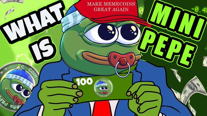🐸The most promising #Minipepe project right now 💎💰🧨
🐸🐸Just holding

👉 Buy Fair pre-sale minipepe.me            Pancakeswap price:  $0.00000023                   
Presale price:               $0.00000001  

#Minipepe #PEPE