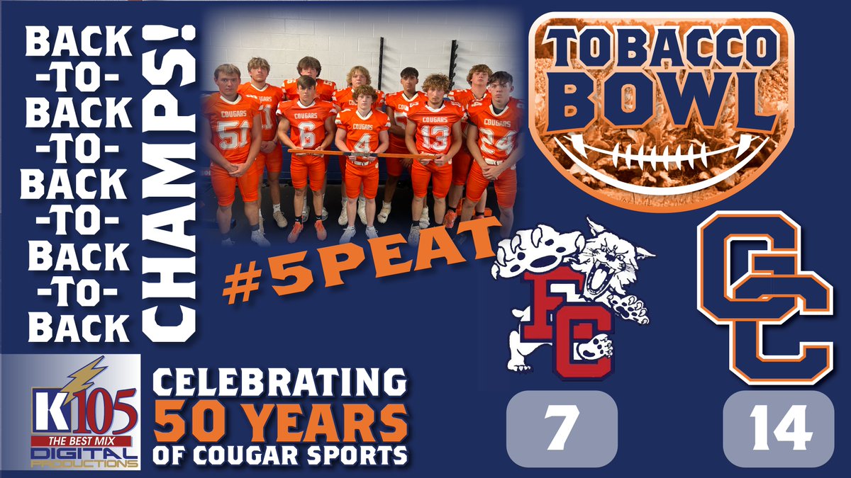 FB: Grayson County 14 Edmonson County 7 | FINAL

Cougars open the year 1-0 and win their fifth straight #TobaccoBowl.