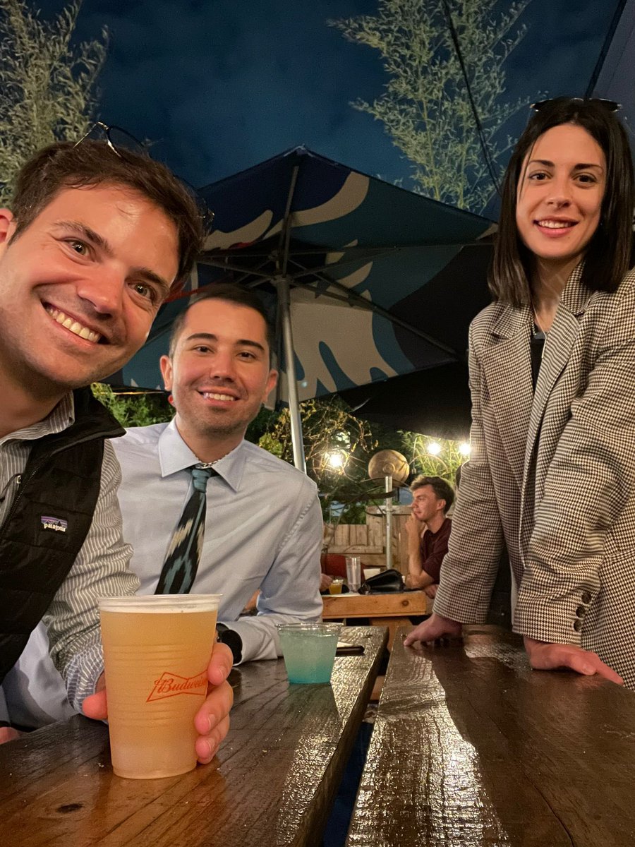 Salim Atakhanov (@salim_atakhanov) on Twitter photo What is the better way of ending a busy day at #ISEH2023 than drinking some beer with <a href="/FeniaFotop/">Fenia Fotopoulou</a> from <a href="/MilsomMick/">Mick Milsom</a> Lab and <a href="/FloGrunschlager/">Florian Grünschläger</a> from <a href="/haas_lab/">Haas Lab</a> ! Our small german gang in NYC 💪 What is the better way of ending a busy day at #ISEH2023 than drinking some beer with <a href="/FeniaFotop/">Fenia Fotopoulou</a> from <a href="/MilsomMick/">Mick Milsom</a> Lab and <a href="/FloGrunschlager/">Florian Grünschläger</a> from <a href="/haas_lab/">Haas Lab</a> ! Our small german gang in NYC 💪