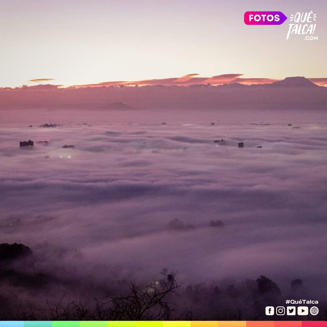 quetalquita's tweet photo. 🌁🌫️| Así amaneció esta mañana la ciudad de #Talca ✨📍, cubierta por una intensa niebla.

(📸 Fotografía de: Pablo Guerrero)

¿Qué tal? ⁉️
🌐 https://t.co/ciwzBjvhuv https://t.co/K5BBBHJZ5f