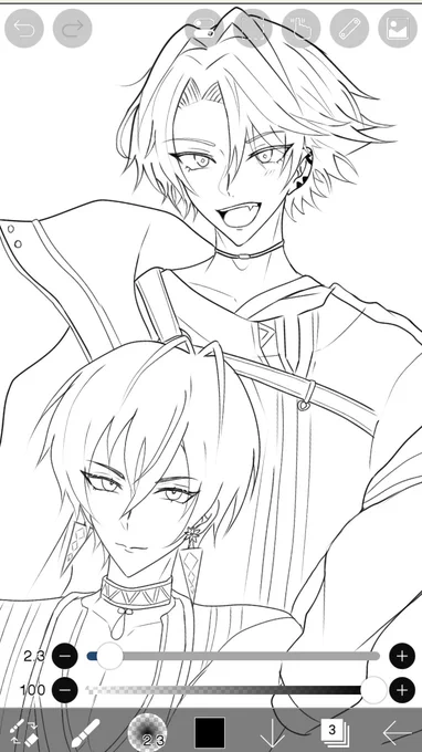 ♦️☕と💧wip 