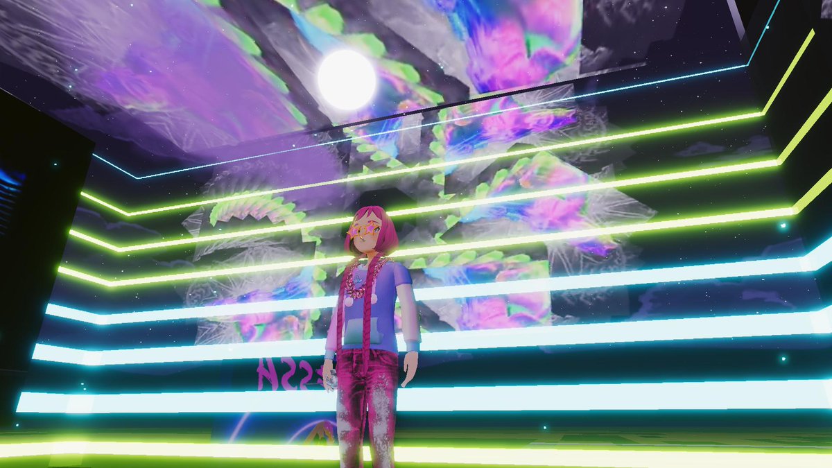 Getting the spot warmed up for another epic set from <a href="/producercg/">CG Prod.</a> 

Where the #Decentraland peeps at tonight? Come through y'all