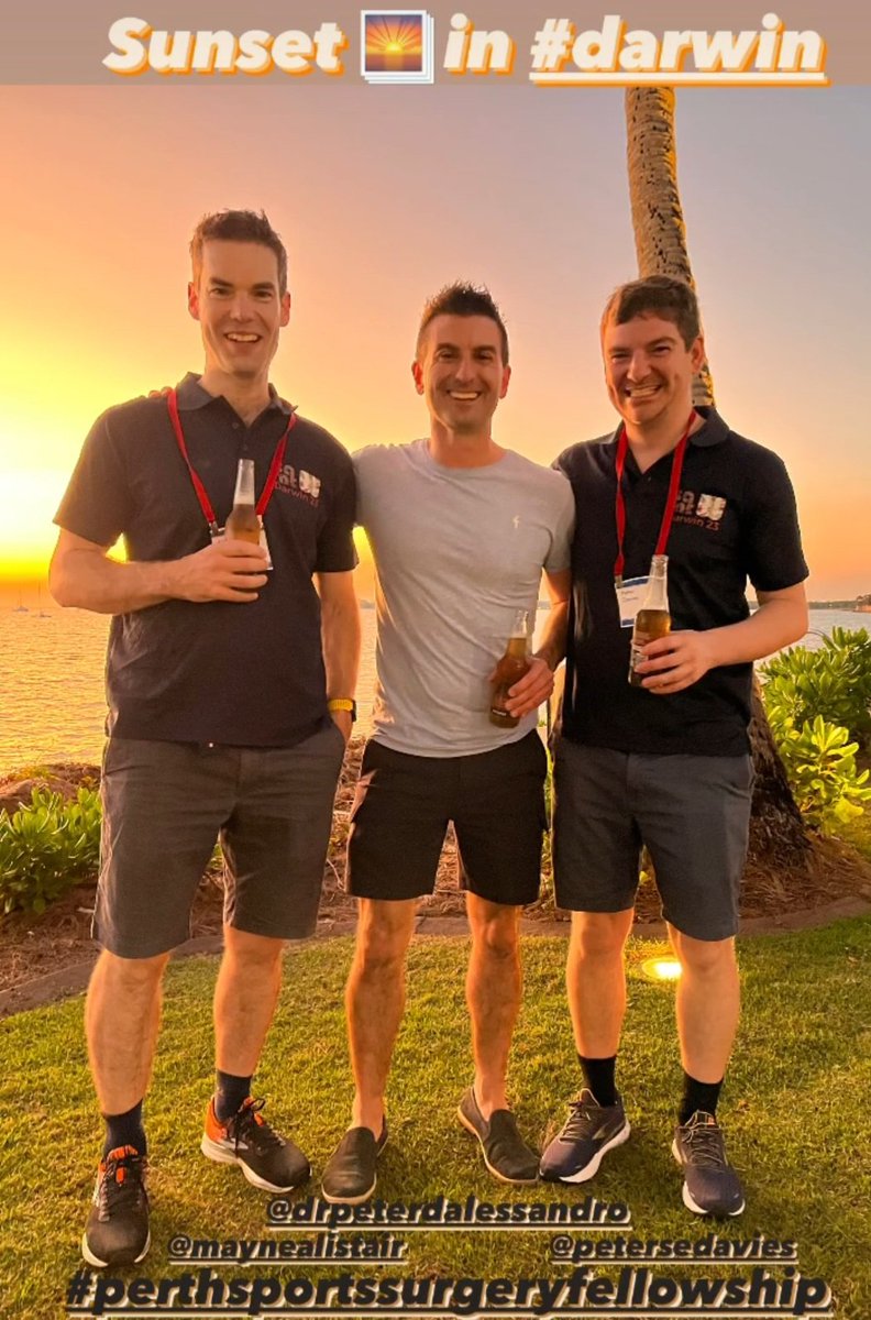 Great representation from Perth Sports Surgery Fellowship at @AOA_ortho Tri-State meeting in Darwin with 5 podium presentations #teamwork #orthotwitter @PerthSportsDoc @petersedavies