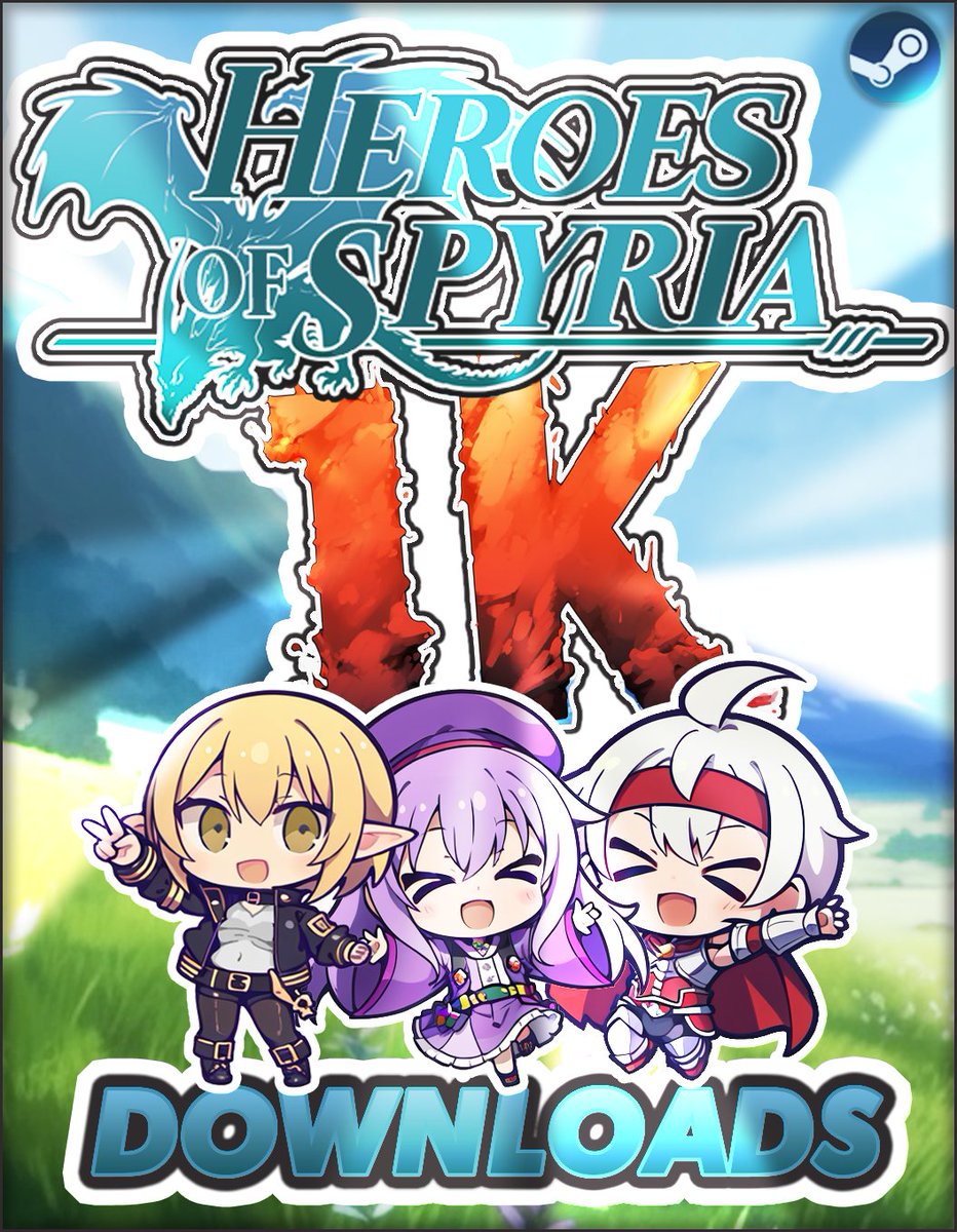 ⭐️Heroes of Spyria⭐️is now 1000 Spyrians strong! 💪
If you've been on the fence, there's never been a better time to dive in. With the launch of the 1.1 patch, Heroes of Spyria is currently 20% off!
store.steampowered.com/app/2420930/He…
#rpg #JRPG #indiegame #IndieGameDev #steam #pixelart