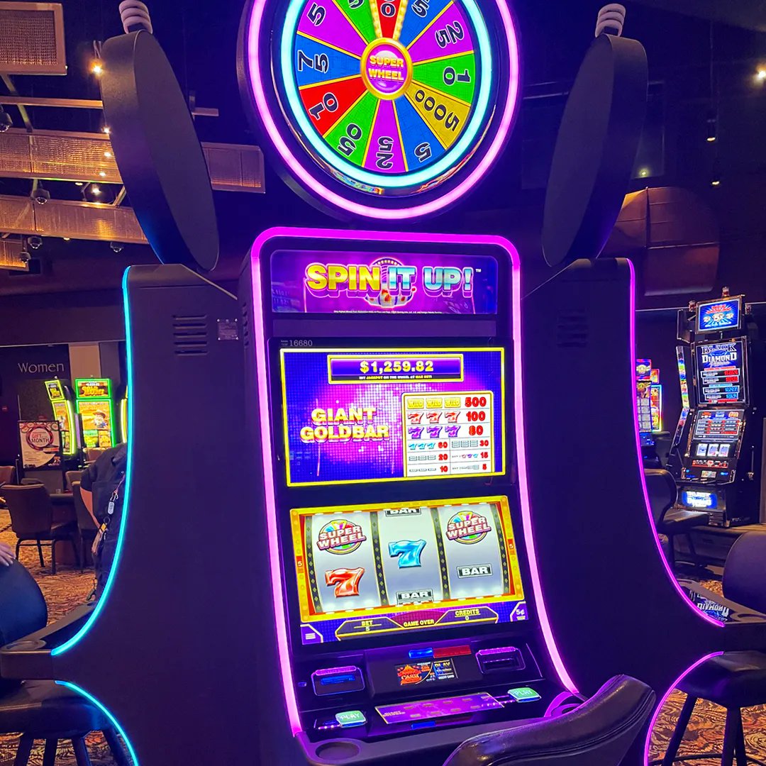 🚀 Your Players SPIN to WIN BIG on the electrifying #SpinItUpSeries!💰🎰 They can Trigger the Super Wheel Bonus with just 3 scattered Super Wheel symbols. 🚀 Play it at #TachiPalace today! 🤑🔥 #GetSpinningNow #BigWins

Contact your #GamingArts Account Executive today.