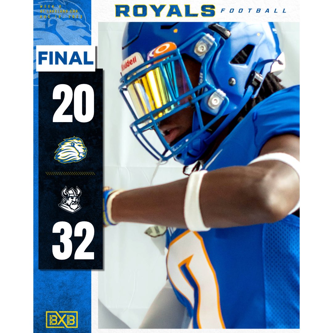 Lots to Build on…

The #EarnItEra begins in 7 days. 

#BXB
#RoyalsFootball