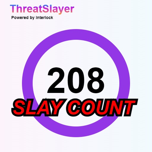 #ThreatSlayer @interlockweb3