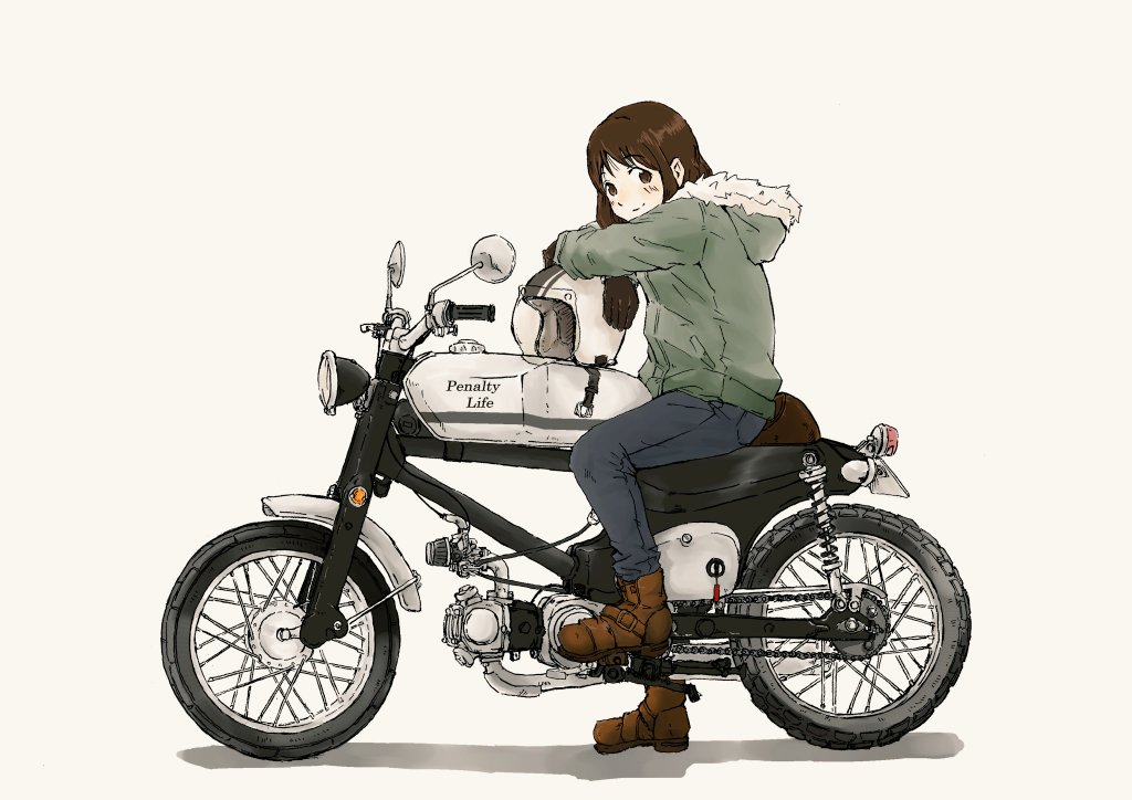 motor_soba's tweet photo. 過去の絵ですが、バイクの日
#イラスト #スーパーカブ #バイクの日 https://t.co/EoE3TWU4Ca