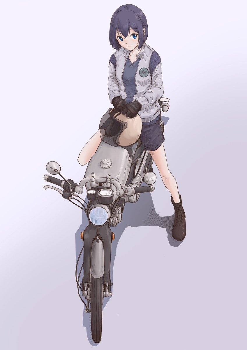 motor_soba's tweet photo. 過去の絵ですが、バイクの日
#イラスト #スーパーカブ #バイクの日 https://t.co/EoE3TWU4Ca