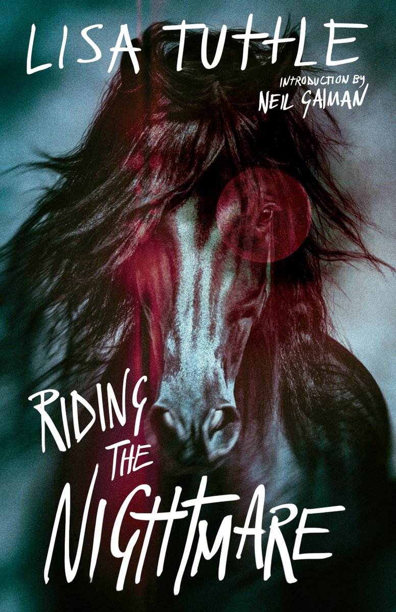 'Riding the Nightmare' by Lisa Tuttle. These 12 macabre stories from Tuttle ('The Dead Hours of Night') abound with intensely unsettling explorations of the dark side of gender dynamics. pwne.ws/43V09c0