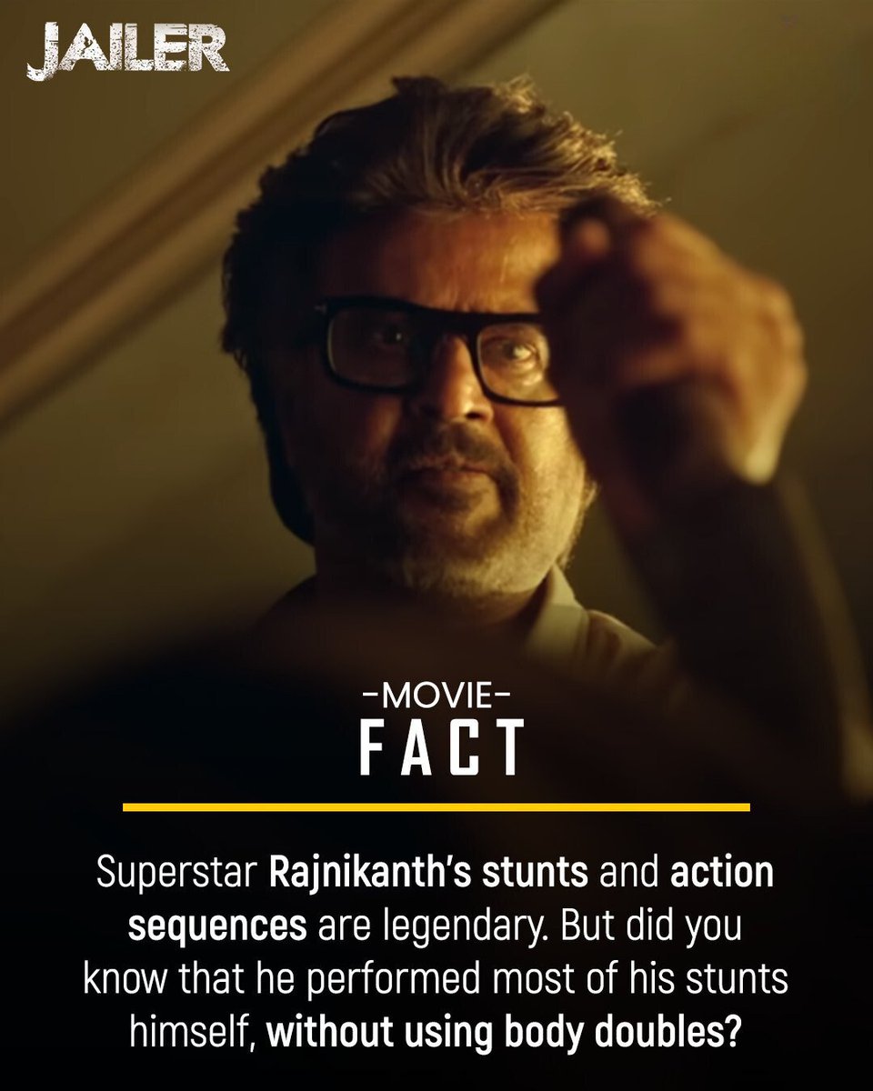 TGVCinemas's tweet photo. Now we know why he is a true Superstar 💥🔥 #Jailer https://t.co/s9e6eogoRM