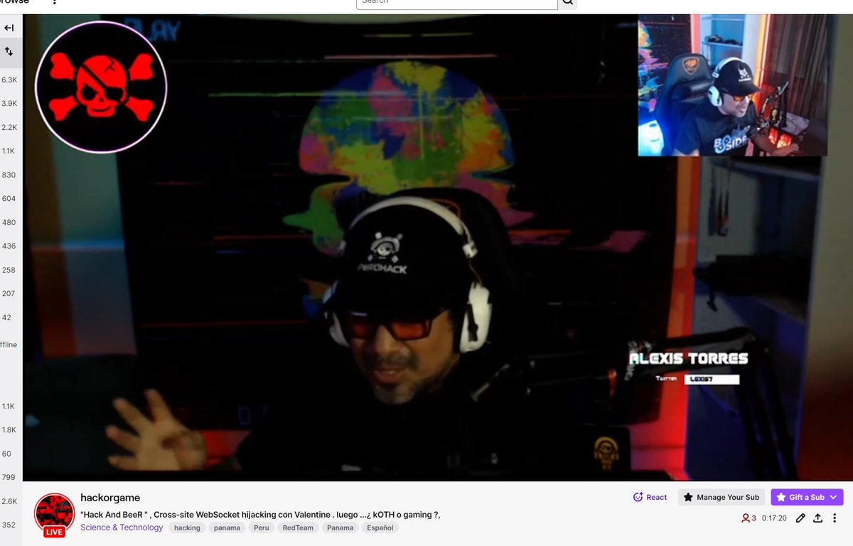 Estasmos en directo papus.