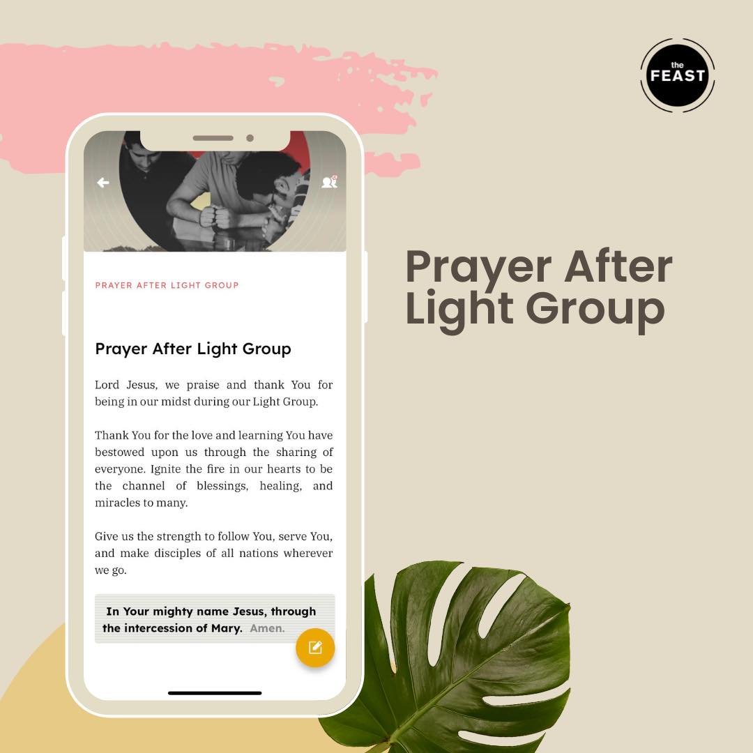 thefeastph's tweet photo. As we connect and reflect at the Jewels Conference, here are the prayers we can pray together as one community of women.
🙏🏻Open these prayers inside the Feast App
Pray the prayers with the #FeastApp:
Open the app > go to PRAY > choose COMMUNITY PRAYERS https://t.co/S9fIDjKMp8