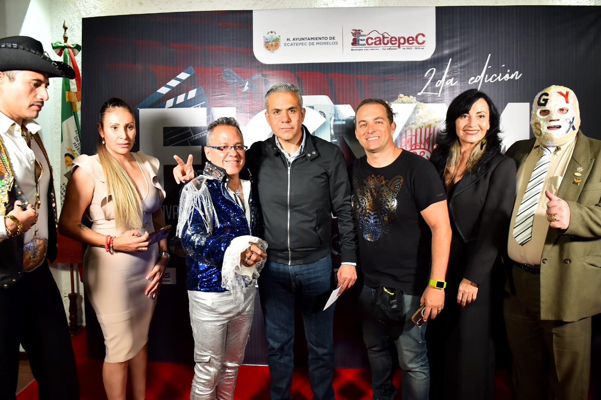 FerVilchisMx's tweet image. #Celuloide 🎞️ I #Ecatepec tiene un fuerte compromiso con el arte. Hoy celebramos la segunda edición del Festival Internacional de Cine y Música, donde fuimos testigos de las expresiones cinematográficas y musicales más relevantes a nivel nacional e internacional.