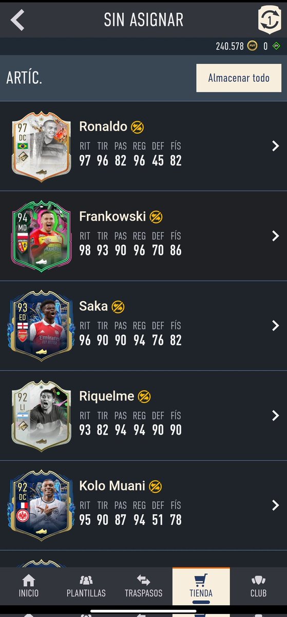 Buah de "lowcost" el nuevo lote de Futies, un R. Nazario de 97, Juan Román 92 y muchos TOTS en el primer 10x85+... SE VUELVE A FIFA ⚽🔥🔥🔥🔥🔥🔥🔥