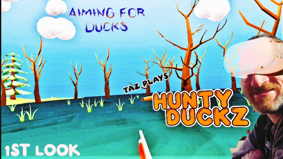 Hunty Duckz  - VR - FUN !! Hmm All It Takes IS ONE SHOT To Stuff you ! 

youtu.be/Hs8J3R2ed-E?si… via @YouTube 

#VR,#duckshootinginVR,#metaquest2,#HuntyDuckz, @HuntyDuckz ,#VirtualReality ,#1stLook,#VRgaming,#Quest2gameplay