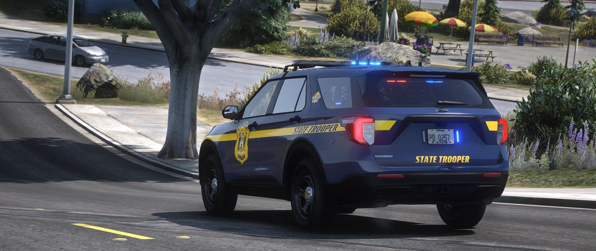 Official_SCRP's tweet photo. The Delaware State Police are out on the new parts of Sussex County! #FiveM #Roleplay #GtaV https://t.co/Dc45Epj2hE