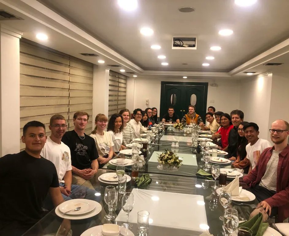 2do Campamento NB-Lab  #ErasmusPlus último día de actividades en #Quito, cerramos con la visita #museonacionaldelecuador y una cena de despedida. 
Deseamos a los estudiantes de las delegaciones de Alemania 🇩🇪 España 🇪🇦 Perú  🇵🇪 y Ecuador🇪🇨 el mejor de los éxitos en su trabajo.