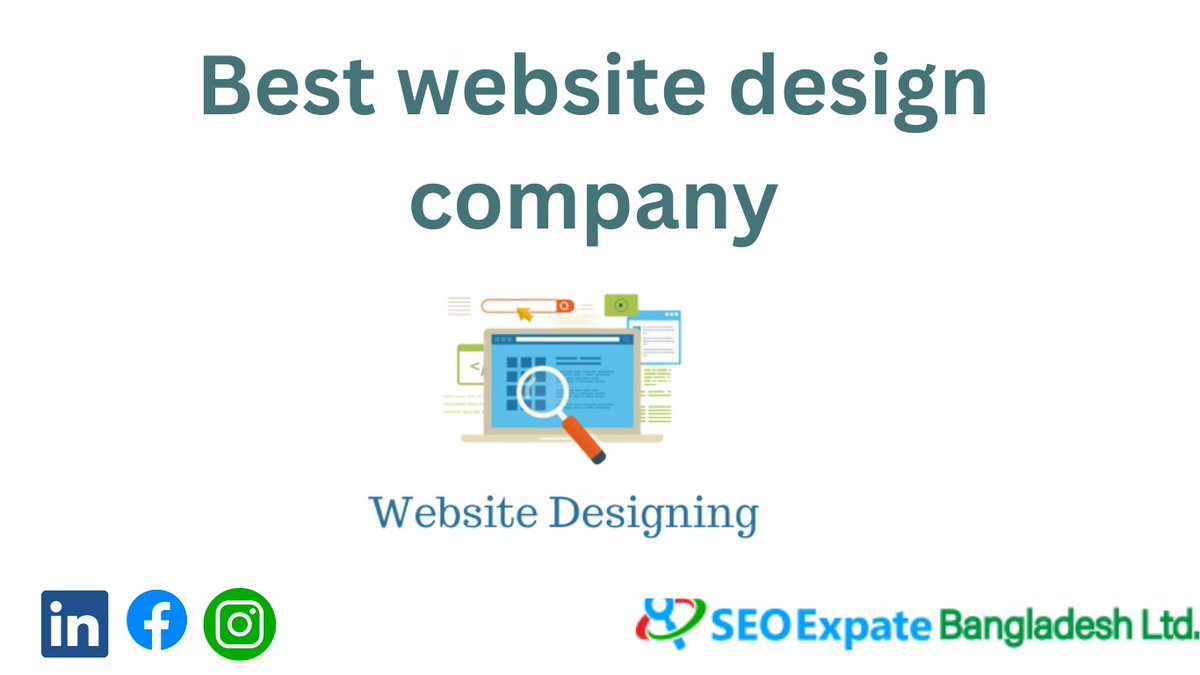 HoneyNurjahan's tweet image. That the best website design for you will depend on your specific goals, target audience, and content.

#webdesignvswebdevelopment
#SEO_Expate_Bangladesh_Ltd.
#seo_expate_bangladesh_ltd
#EcommerceWebsiteDesign
Contact Now: #HoneyNurjahan
Information : SEO Expate Bangladesh Ltd.