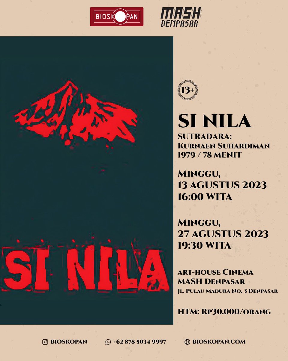 Si Nila
Kurnaen Suhardiman / Indonesia / 1979 / Fiksi / 78 menit