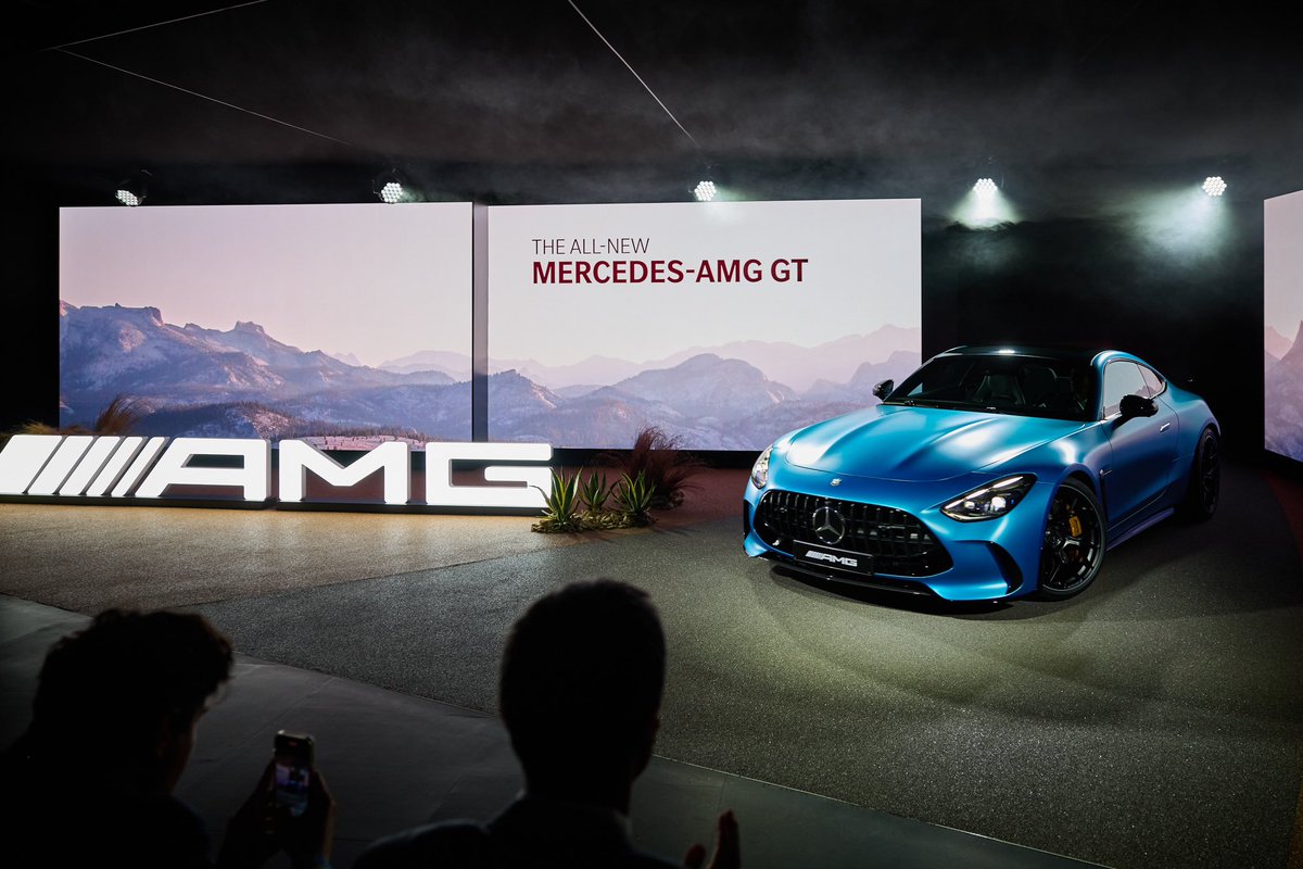 Say hello to the all-new Mercedes-AMG GT.

SO THRILLING. SO AMG.

#MercedesAMG #AMG #AMGThrill #AMGPremiere #SOAMG